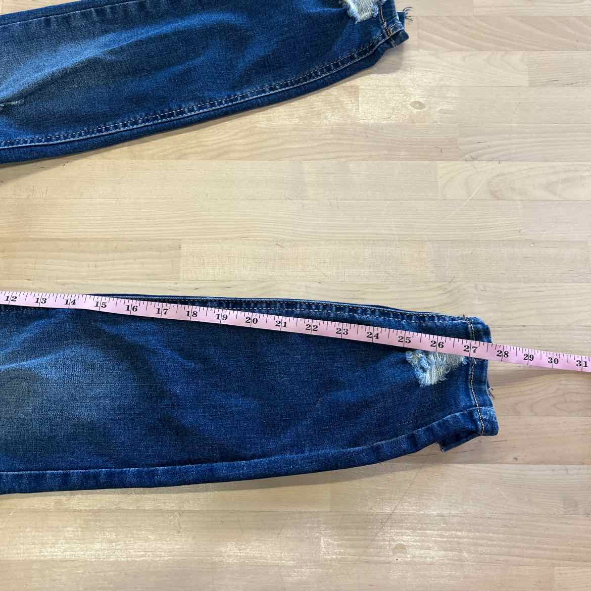 Celebrity Pink Juniors' High Rise Distressed Skinny Ankle Jeans - Crash Course