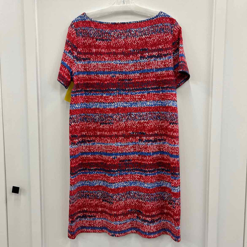 Tory Burch Size L Blue/Red Dress