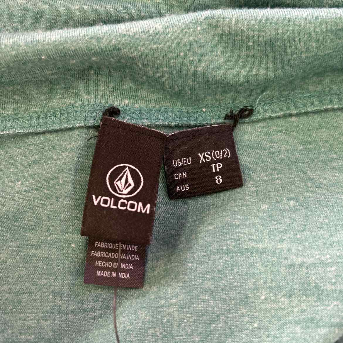 Volcom Size XS Green Preloved Dress