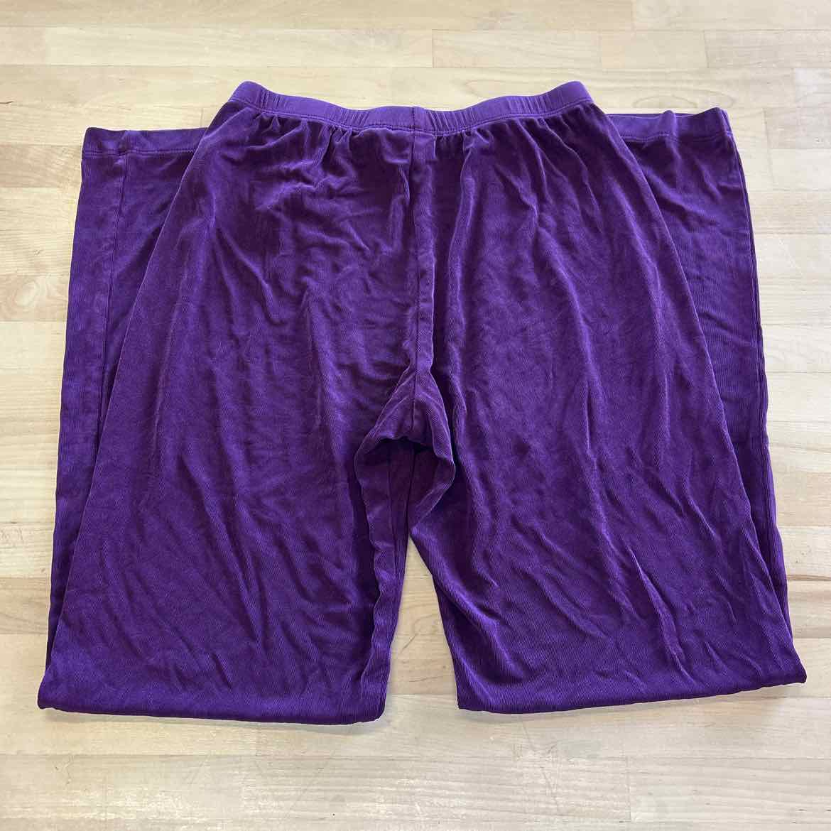 Chico's Size 00 Purple Preloved Pants