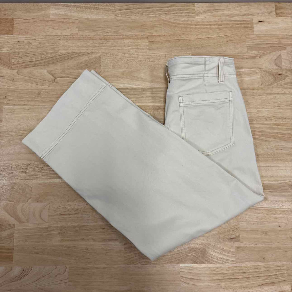 Chico's Size 1 Beige Denim Preloved Jeans