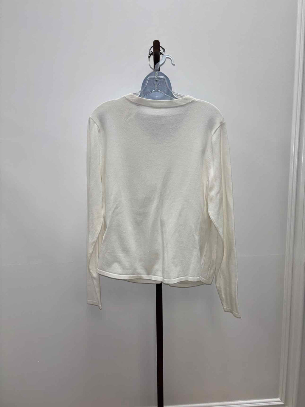 Cabi Size L White Preloved Cardigan