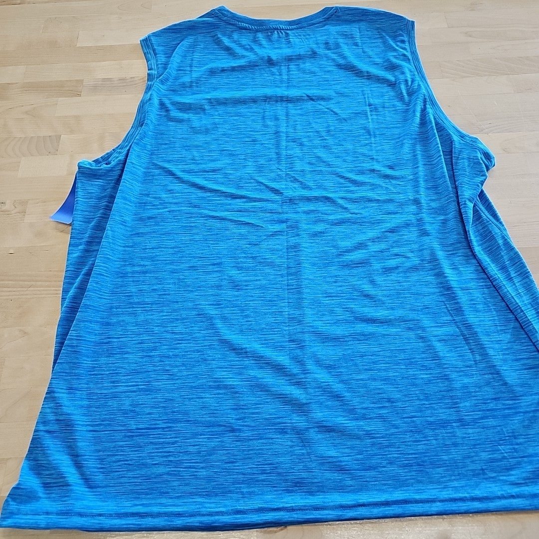 Tek gear Size XXL Blue MENS Athletic Tank