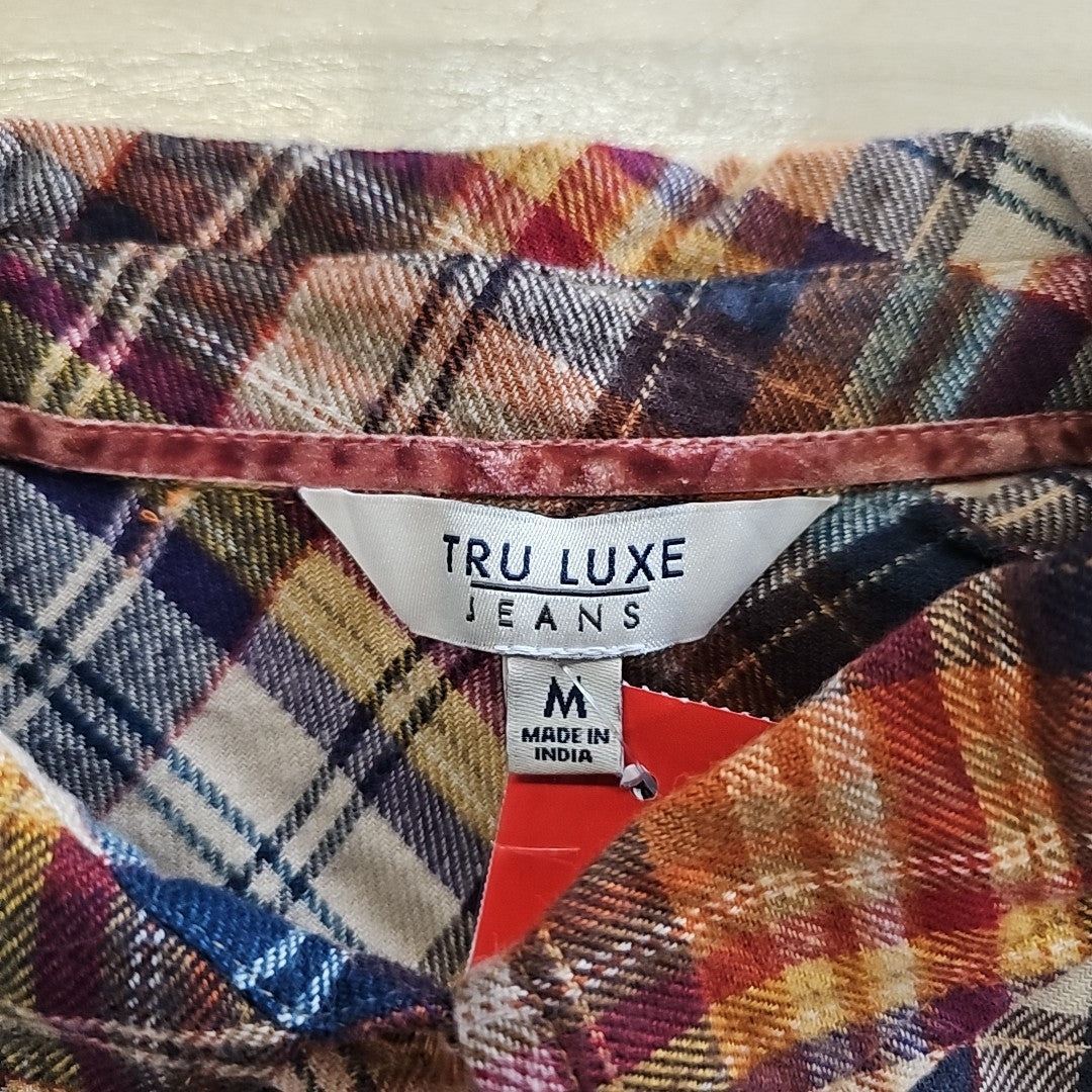 Tru Luxe Size M Brown Preloved flannel