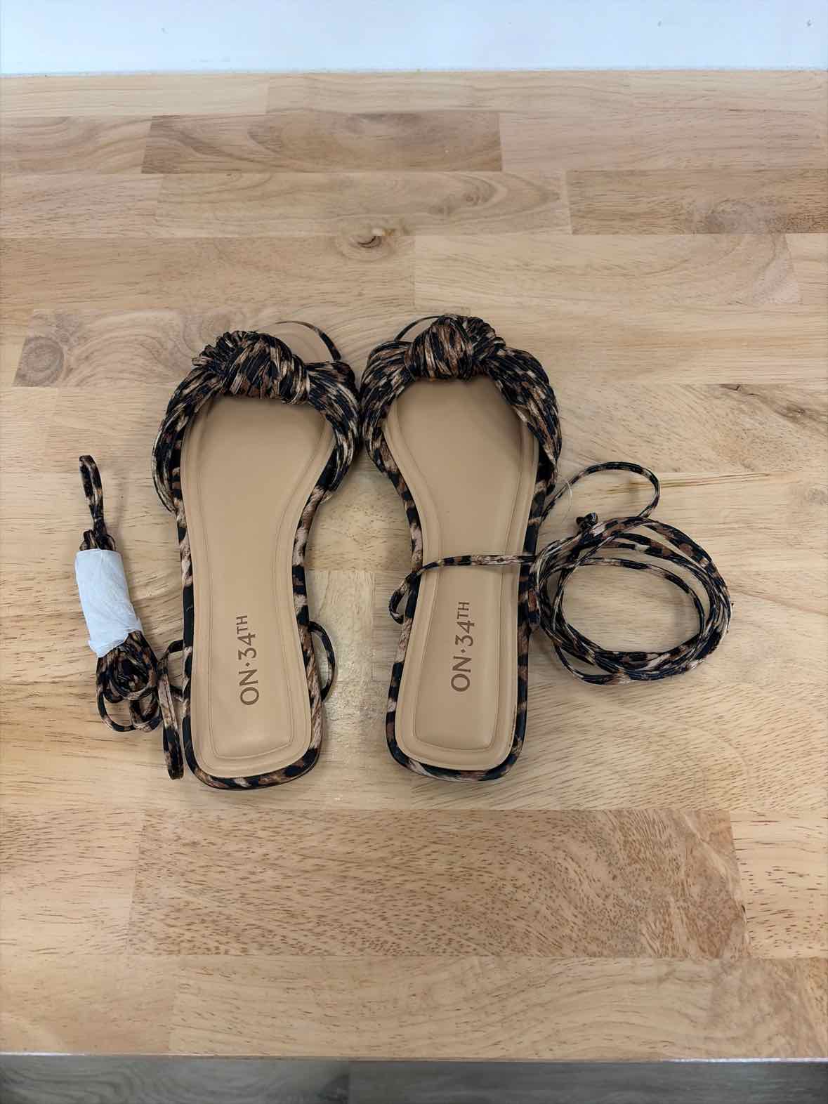 On 34th Size 6 On 34th Women's Jenniee Knot Flat Sandals