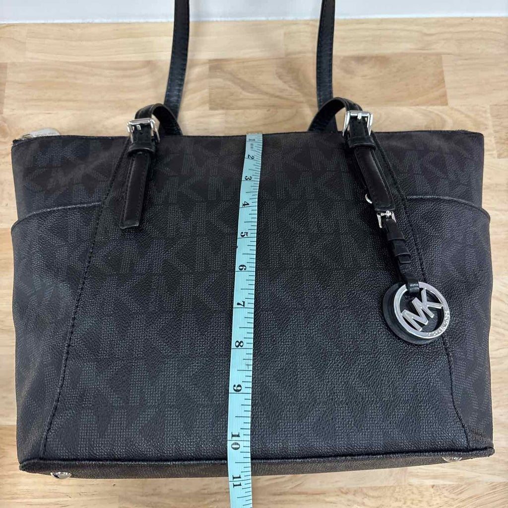 Michael Kors Black Leather Totes