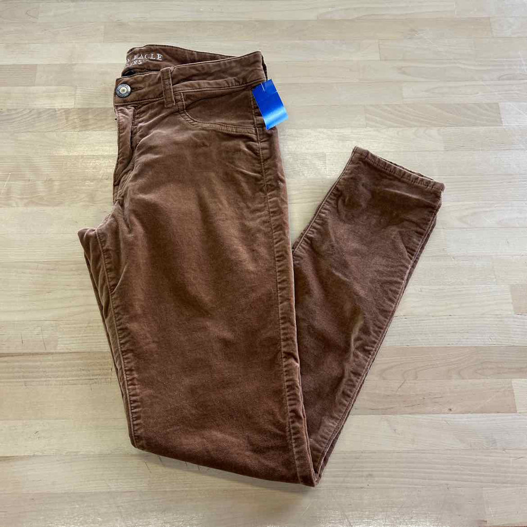 American Eagle Size 8 Brown Preloved Pants