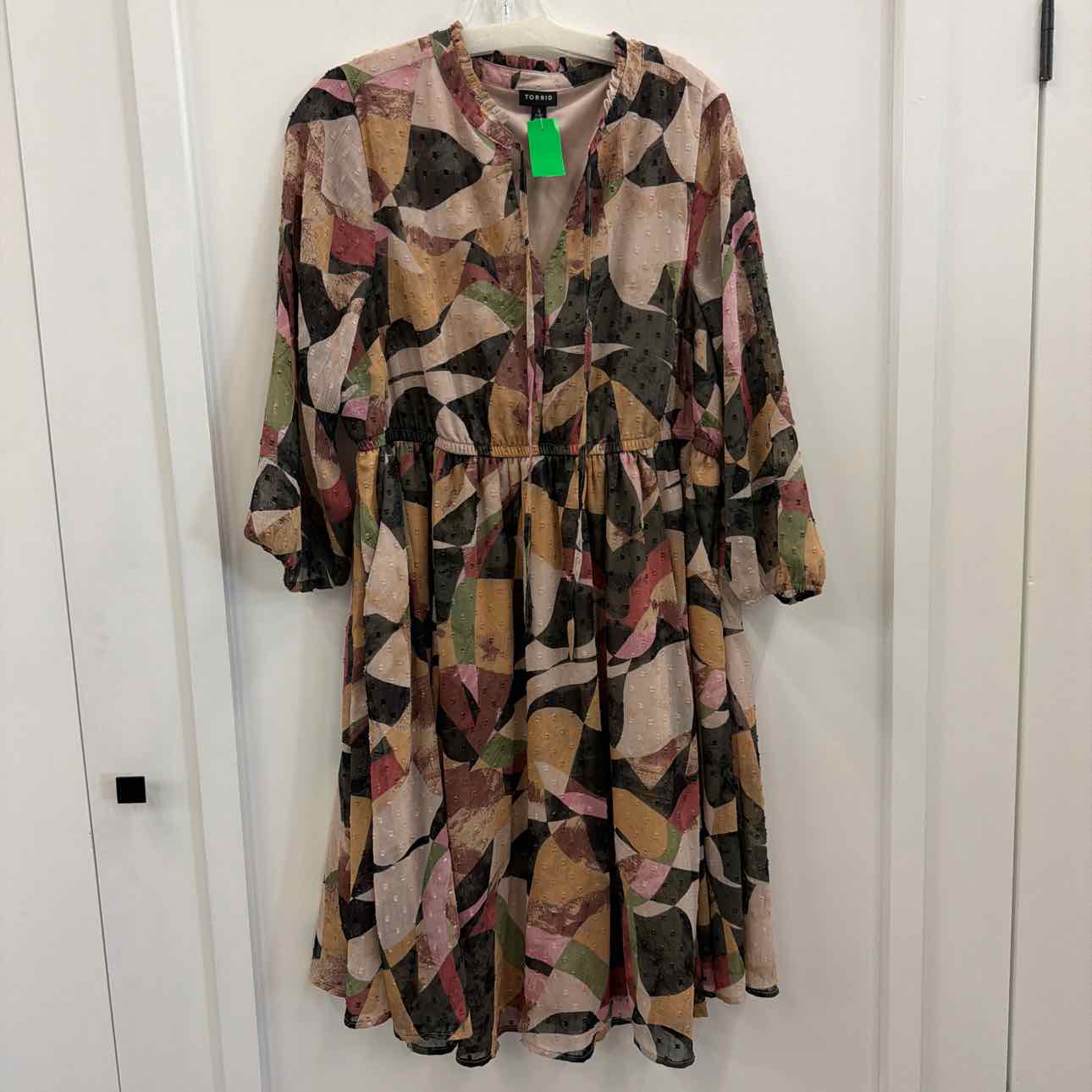 Torrid Size 0 Tan Preloved Dress