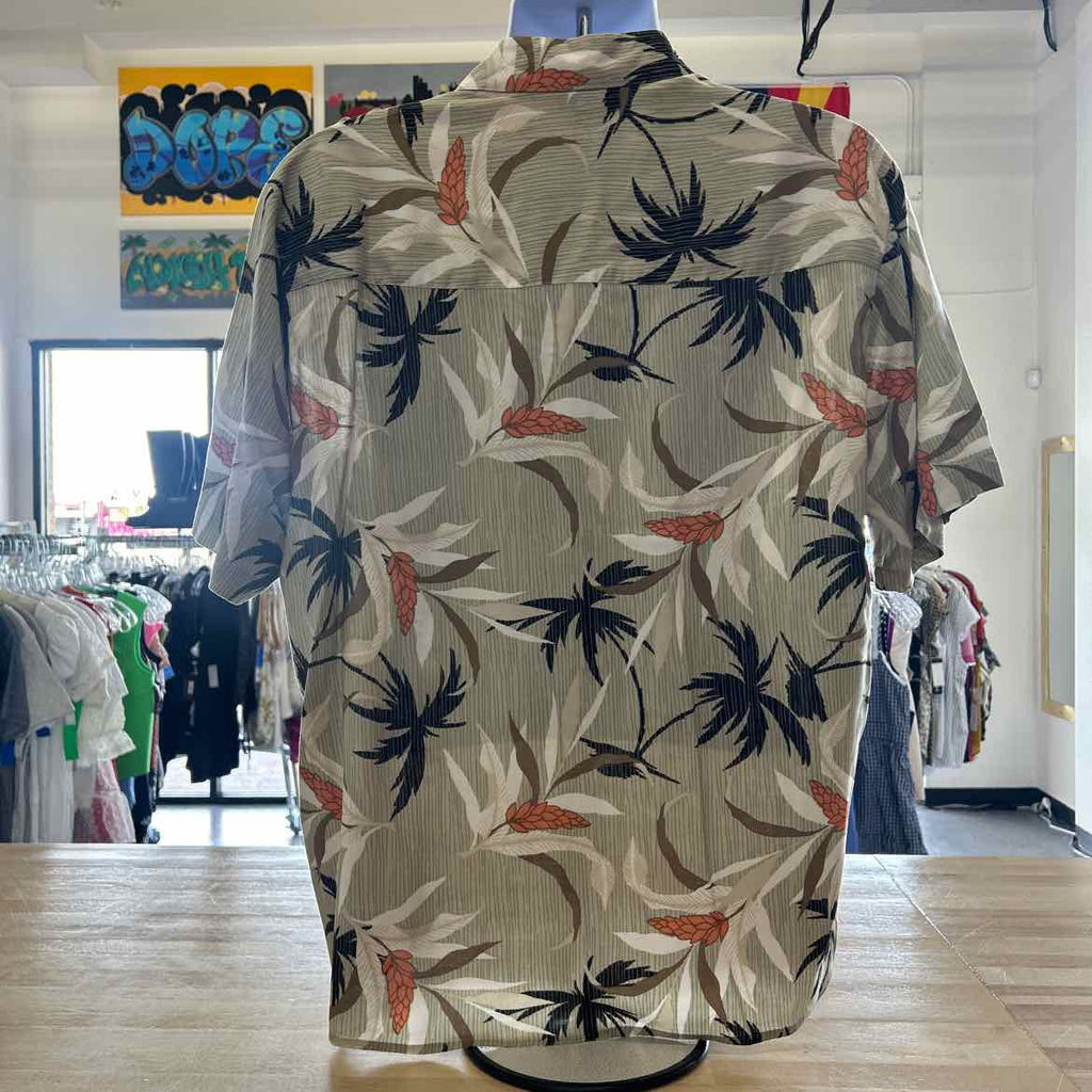 Munsing Size M Green Preloved MENS Button Down Shirt