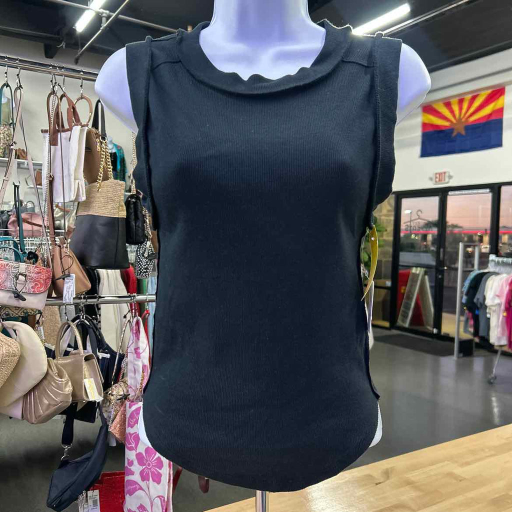 Free People Size S Black Tank