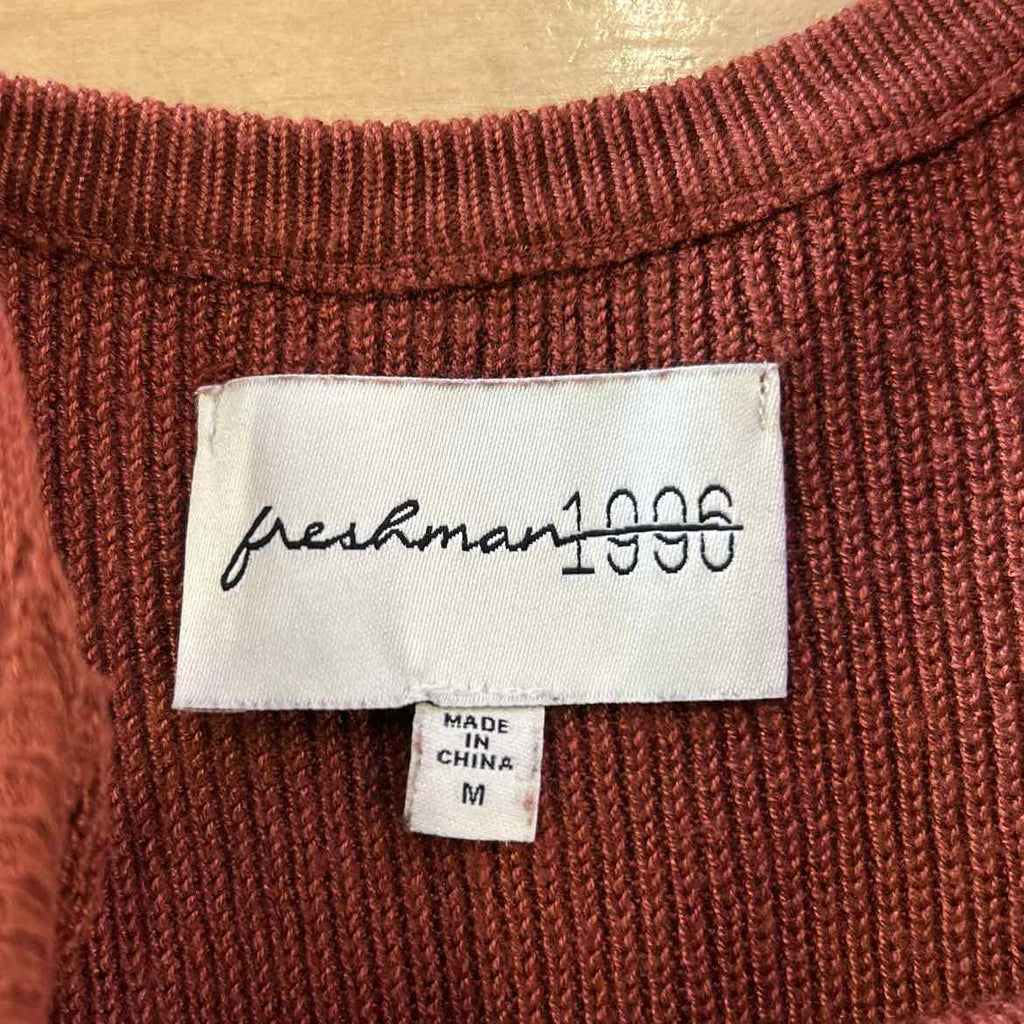 freshman Size M Brown Knit Preloved 2 pc Dress Set