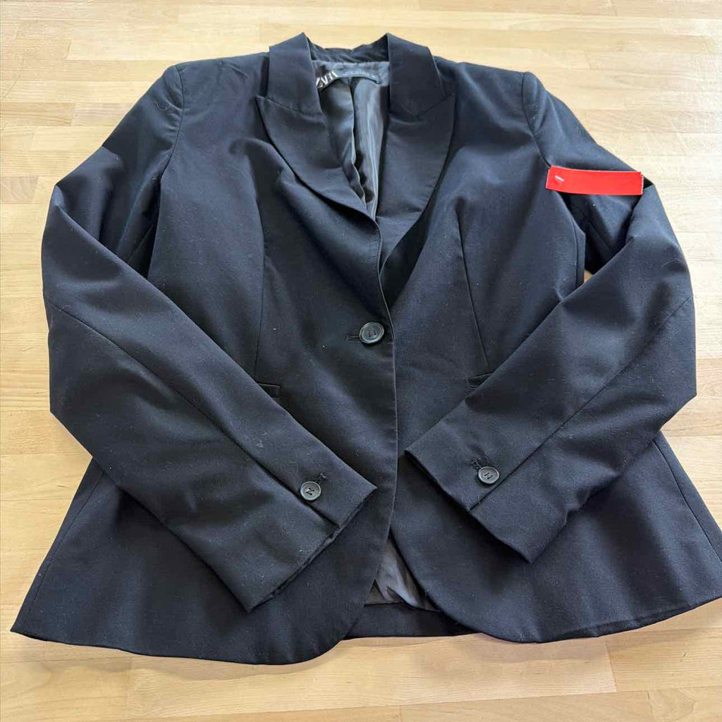 zara Size 4 Black Preloved Blazer