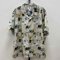 Mode Of One Size L Tan New MENS Button Down Shirt