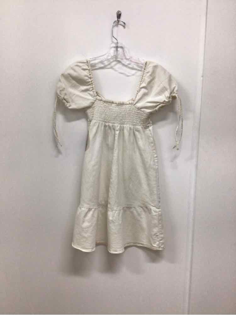 Planet Heart Size XS White Denim New Dress