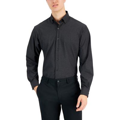 Alfani Men's Regular Fit Travel Ready Solid Dress Shirt