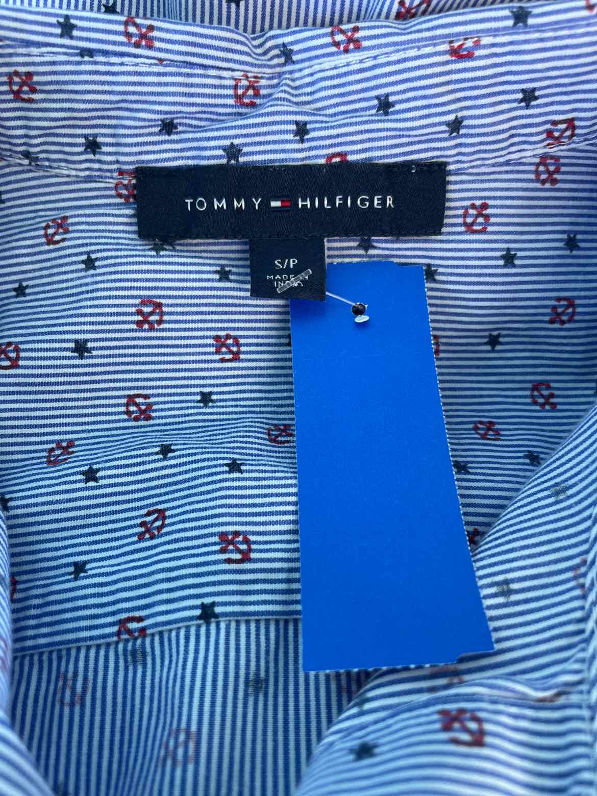 Tommy Hilfiger Size SP Blue Button Down Shirt
