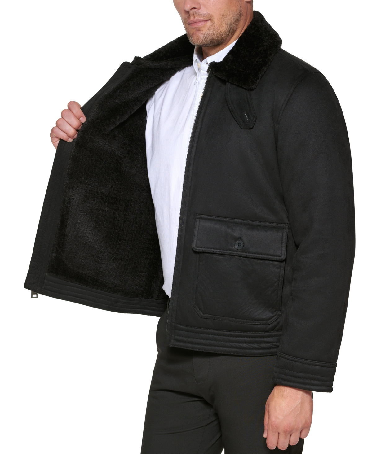 Club Room Men's Size L Black MENS Jacket