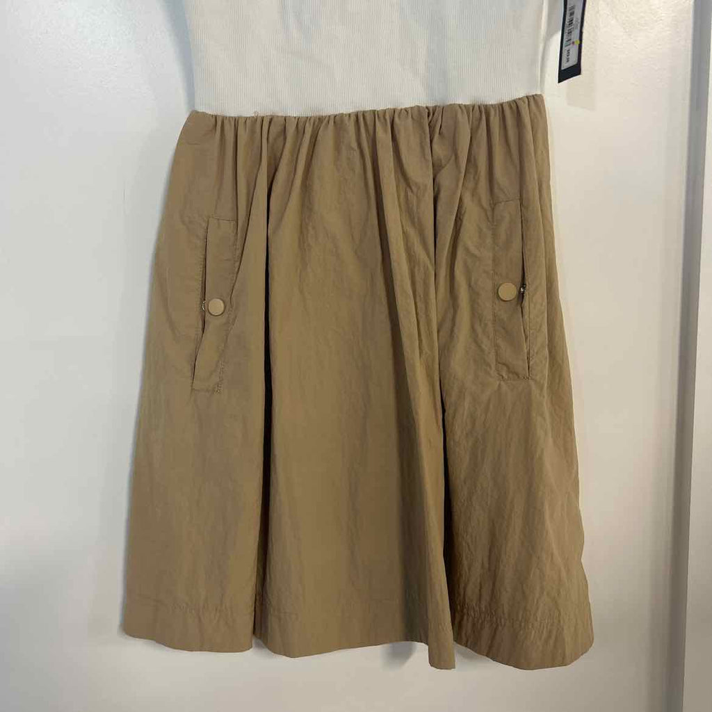Steve Madden Size S White Brown New Dress