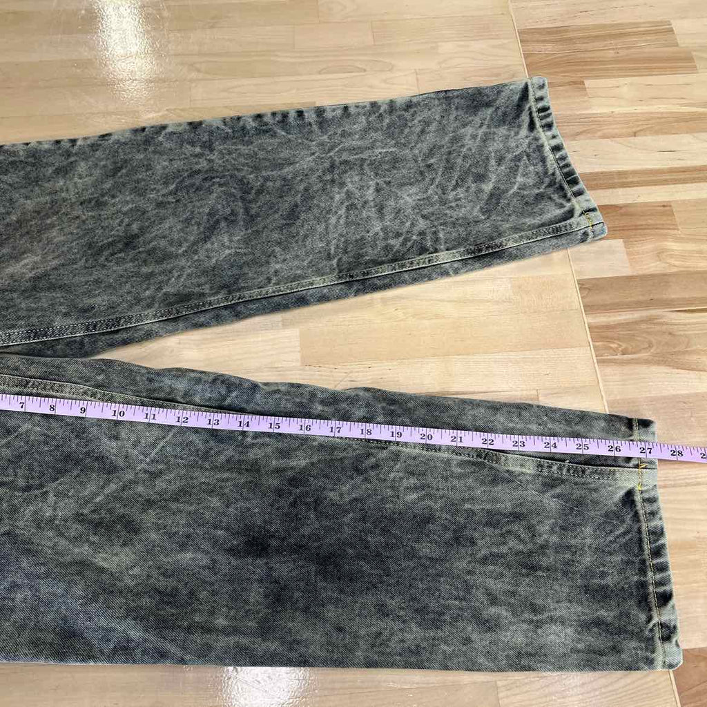 Size 0 Green Preloved Jeans