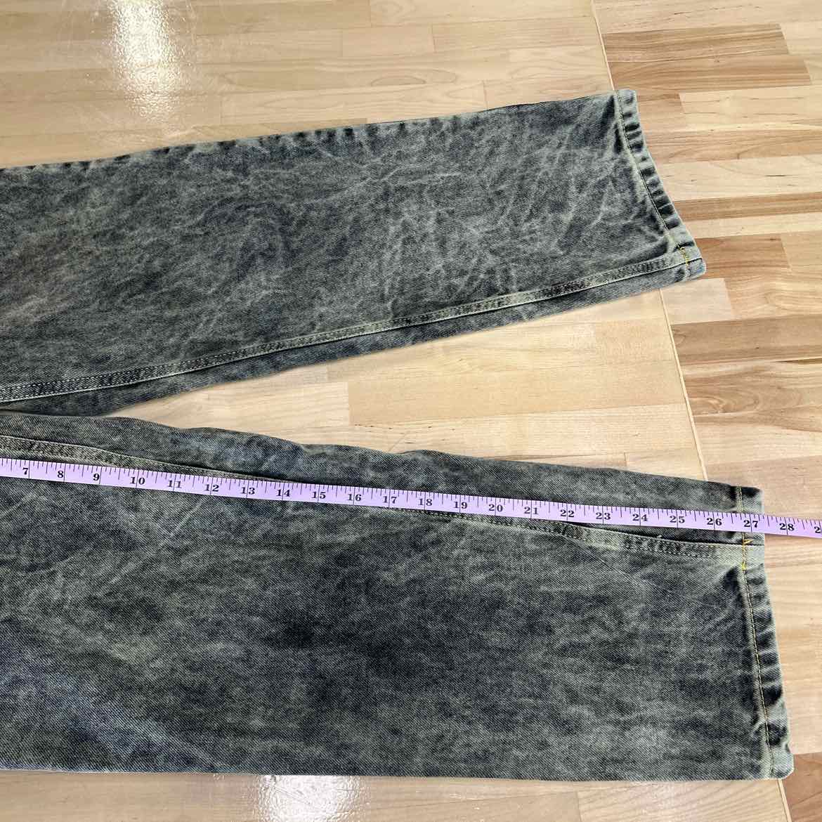 Size 0 Green Preloved Jeans