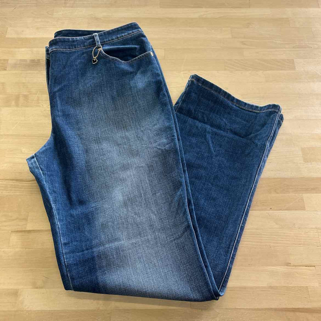 St John's Bay Size 16 Blue Denim Preloved Jeans