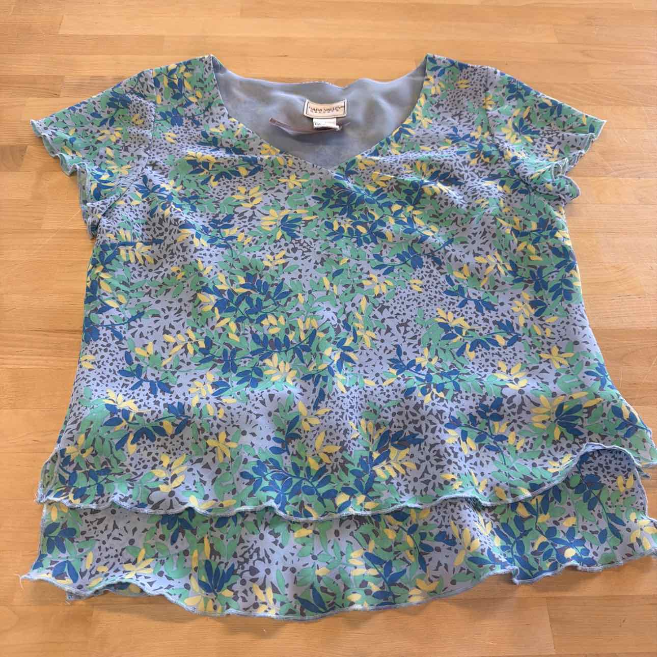 Napa Valley Size 8 Blue Preloved Blouse