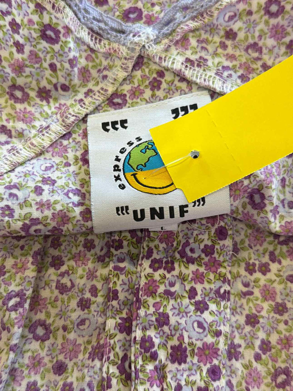 Express Yourself Size L Purple Tank