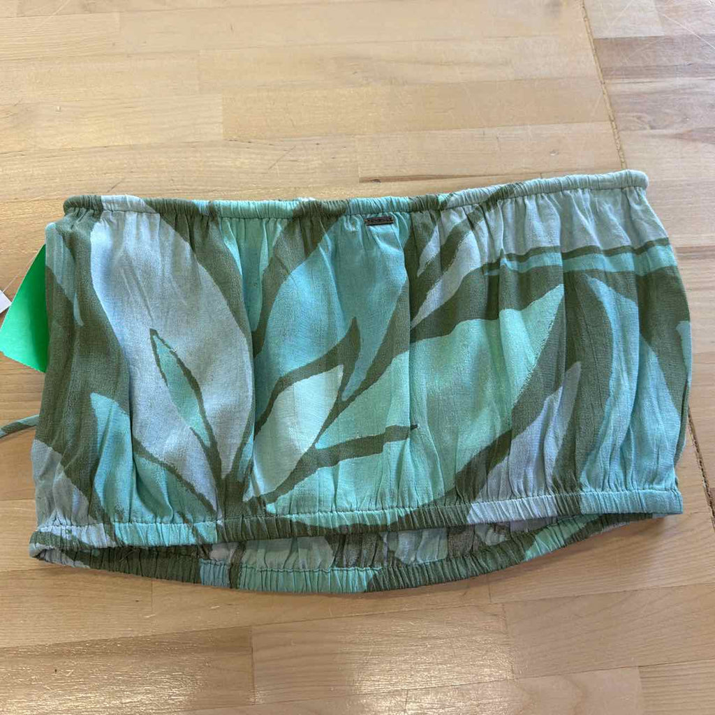 O'Neill Juniors' Danny Cropped Tube Top - Oil Green