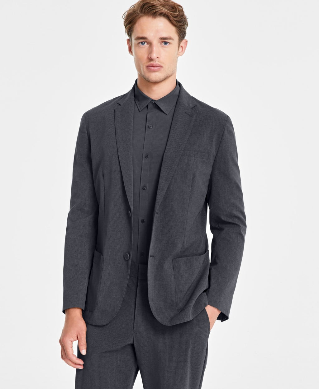Alfani Men's Breathable Airflow Suit Jacket