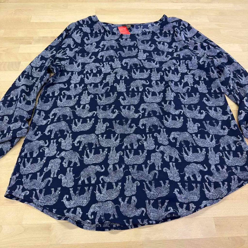 MIX Size S Blue Preloved Blouse