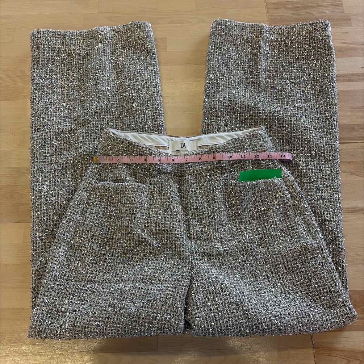 BR Size 2 Silver Preloved Pants