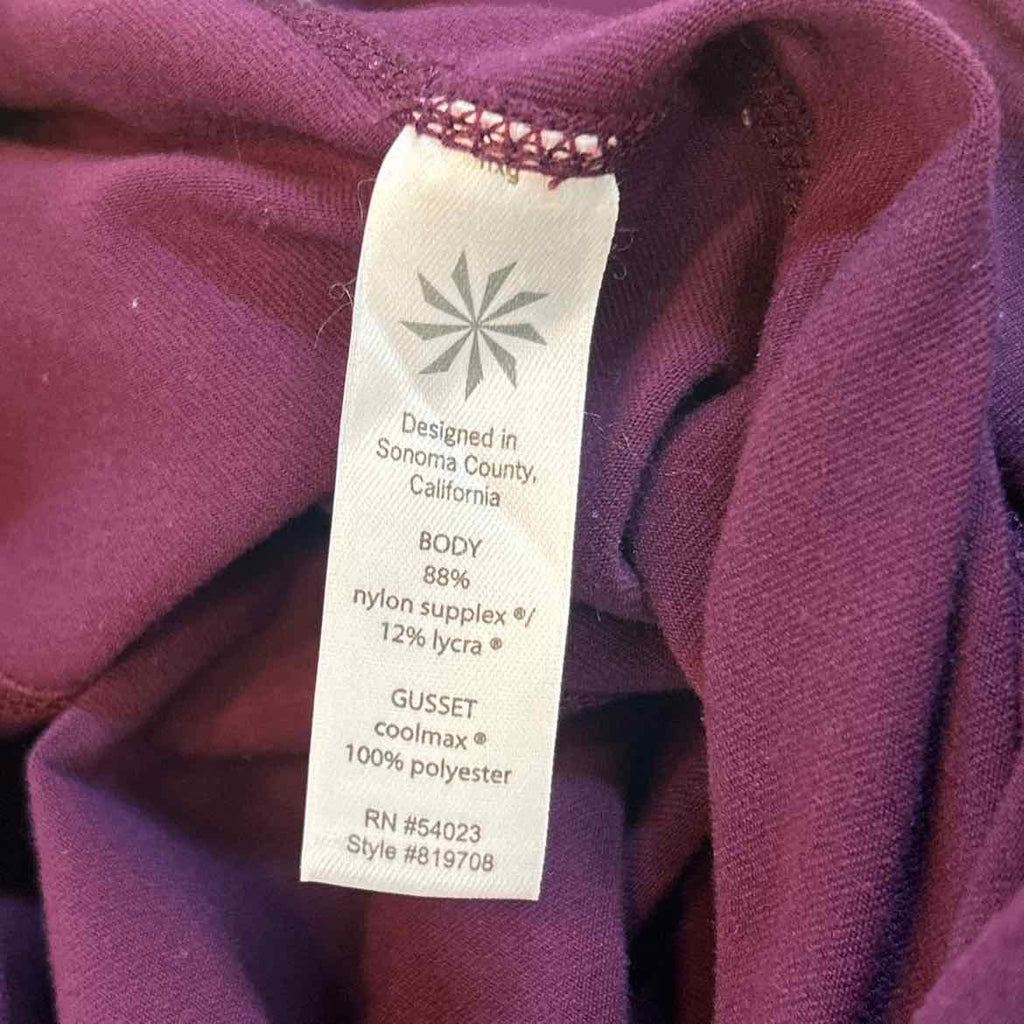 Athleta Size L Purple Preloved Athletic Pants