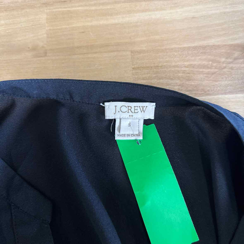J. Crew Size S Black Blouse
