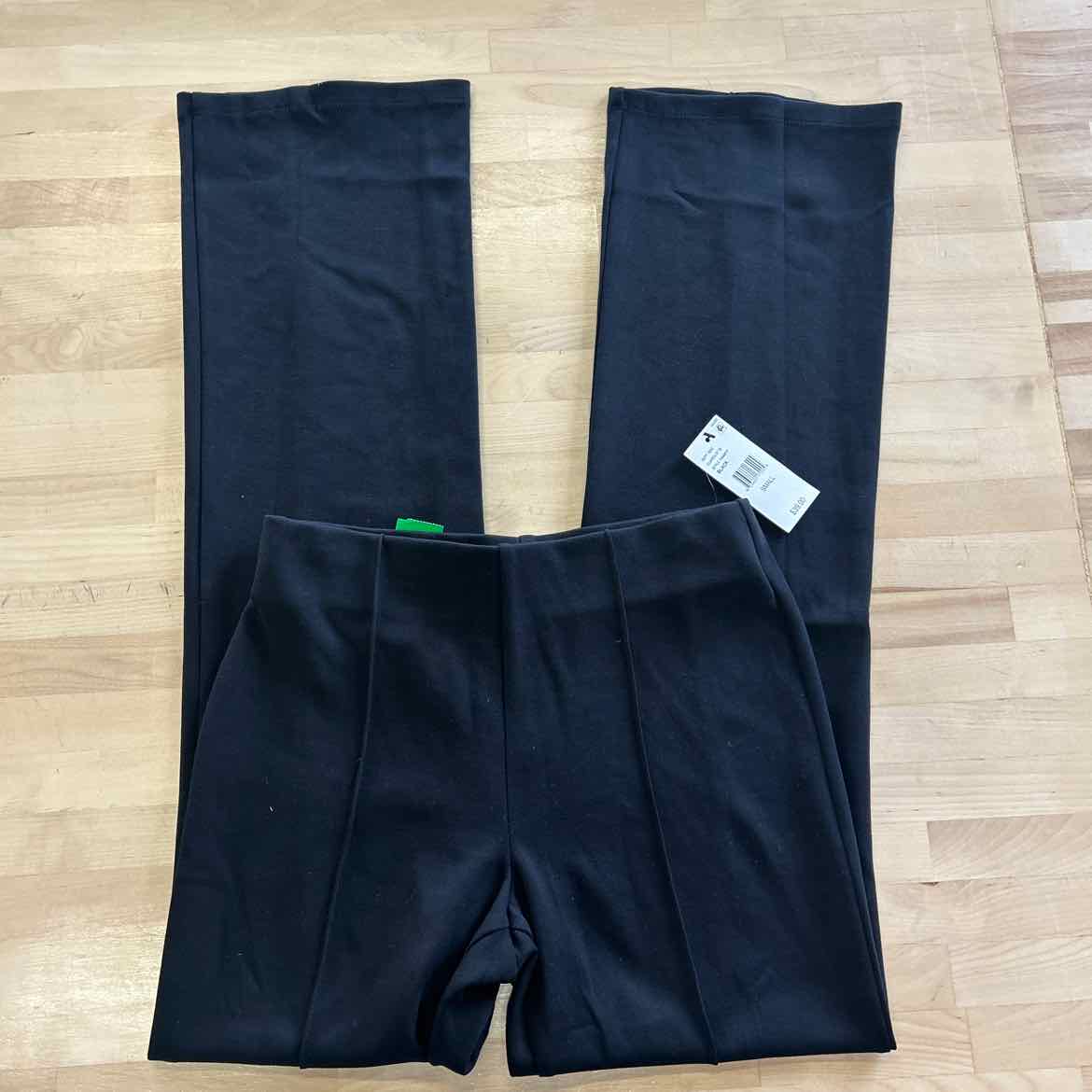 BCX Womens Pintuck Pull on Straight Leg Pants