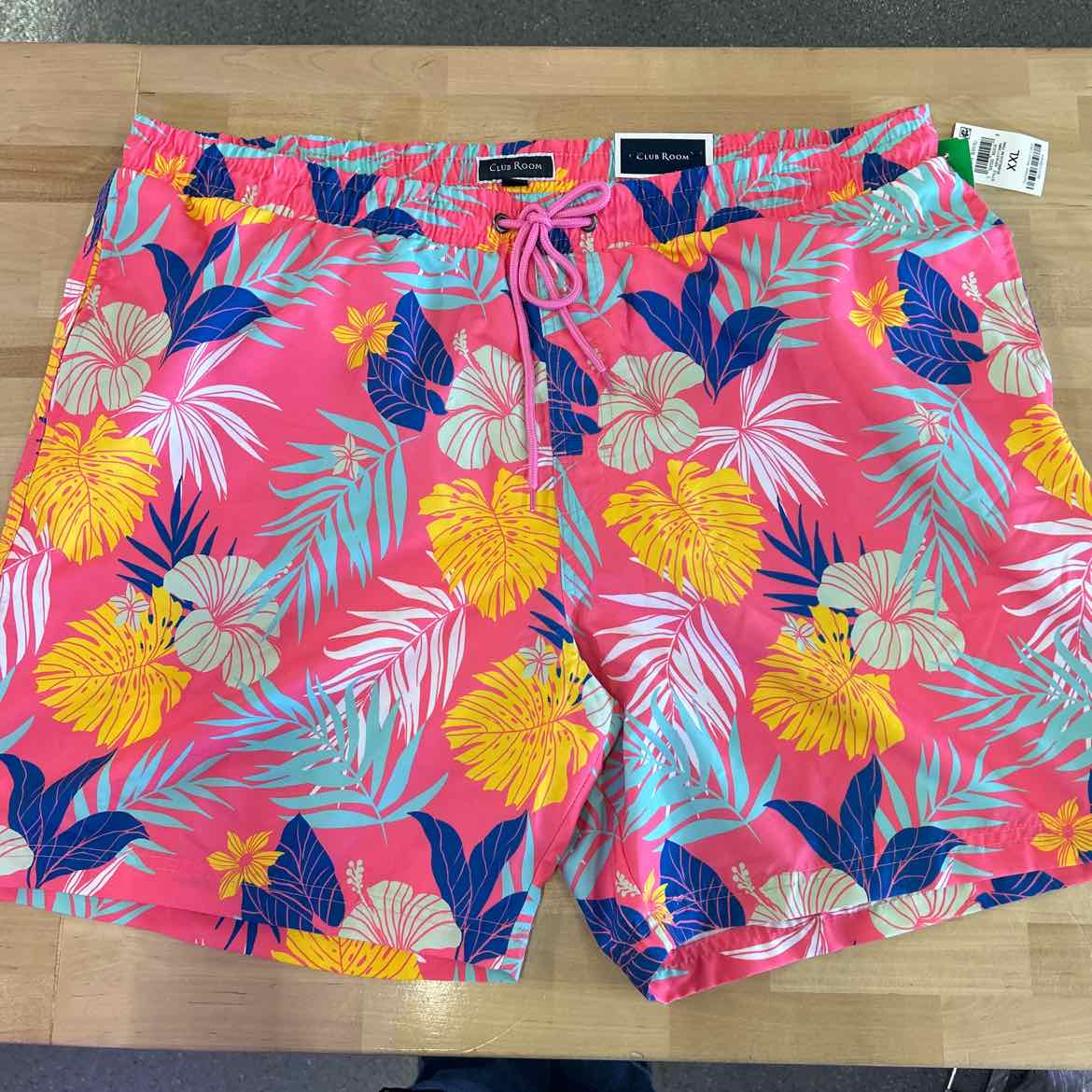 Club Room Size XXL Pink MENS Swimwear