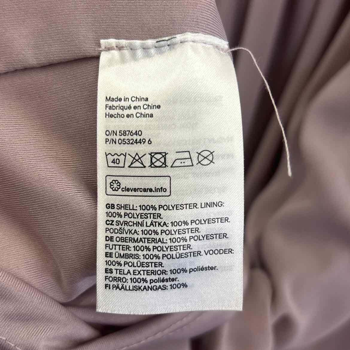 H&M Size 2 Purple Preloved Dress