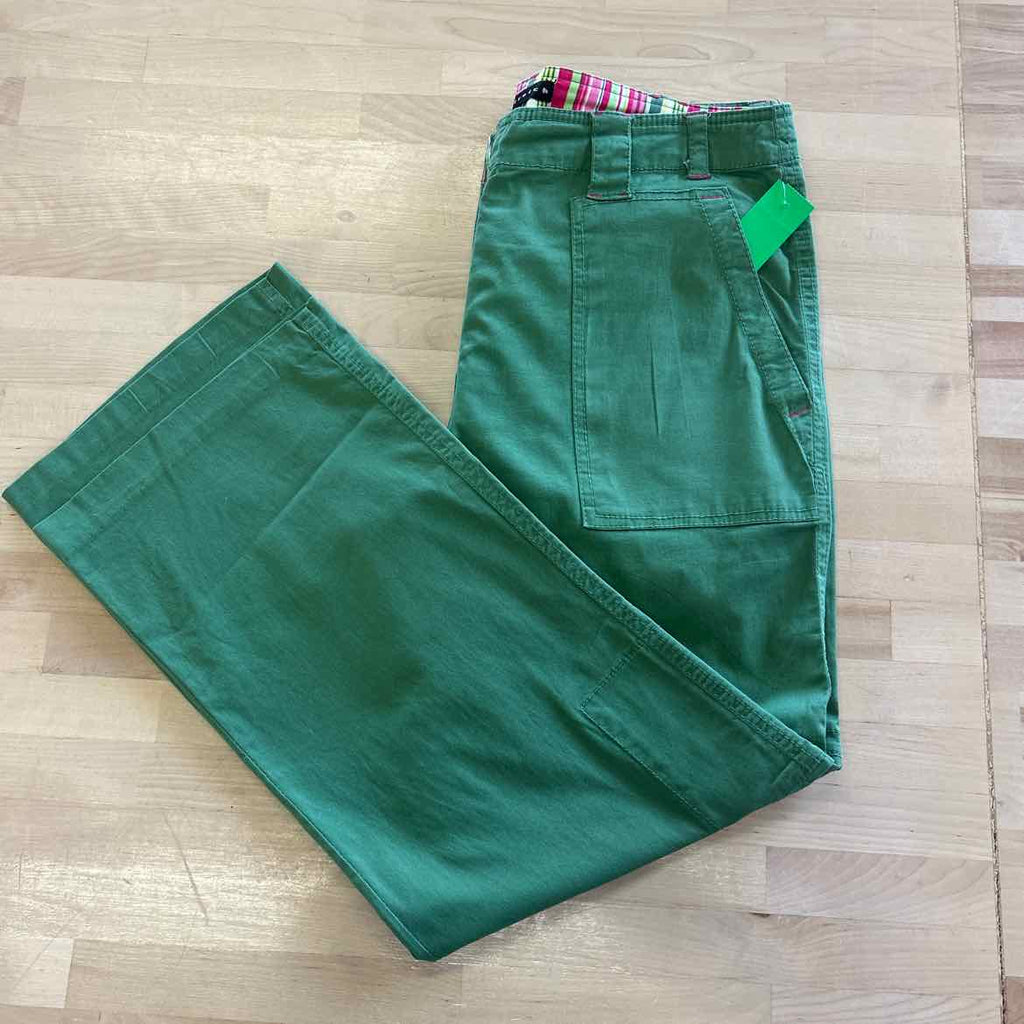Natalie & Me Size 6 Green Cotton Spandex Preloved Pants