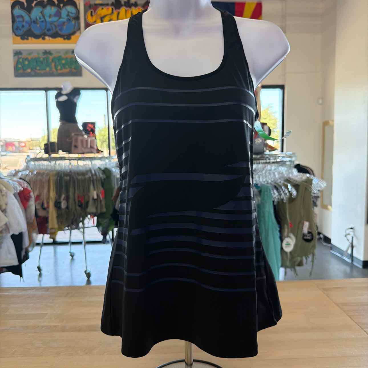 Fabletics Size S Black Preloved Athletic Tank