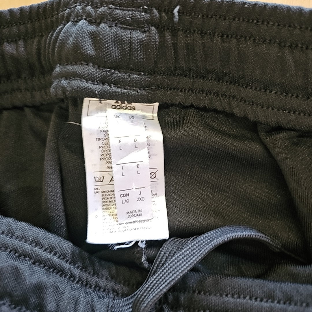 Adidas Size L Black MENS Athletic Pants