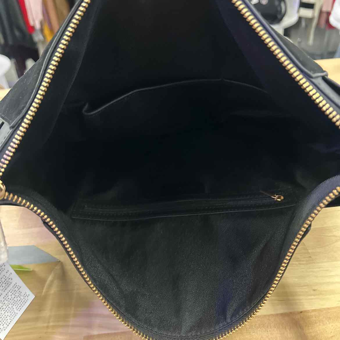 Sam Edelman Jette Large Zippered Hobo Bag Black