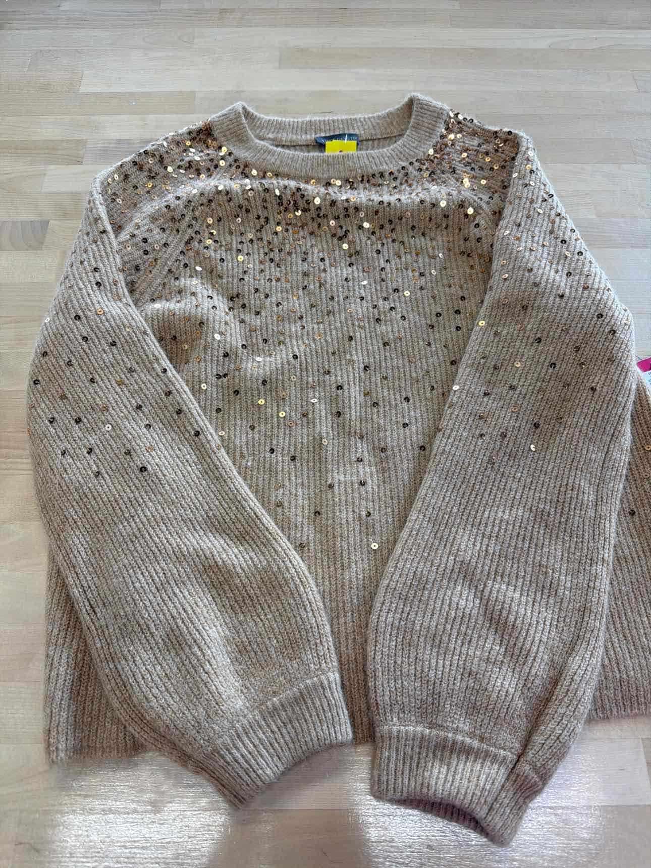 Vince Camuto Size XS Beige Sweater