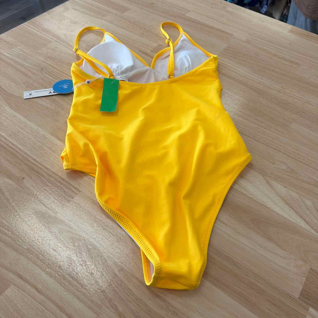 Cupshe Size M Yellow Swimsuit