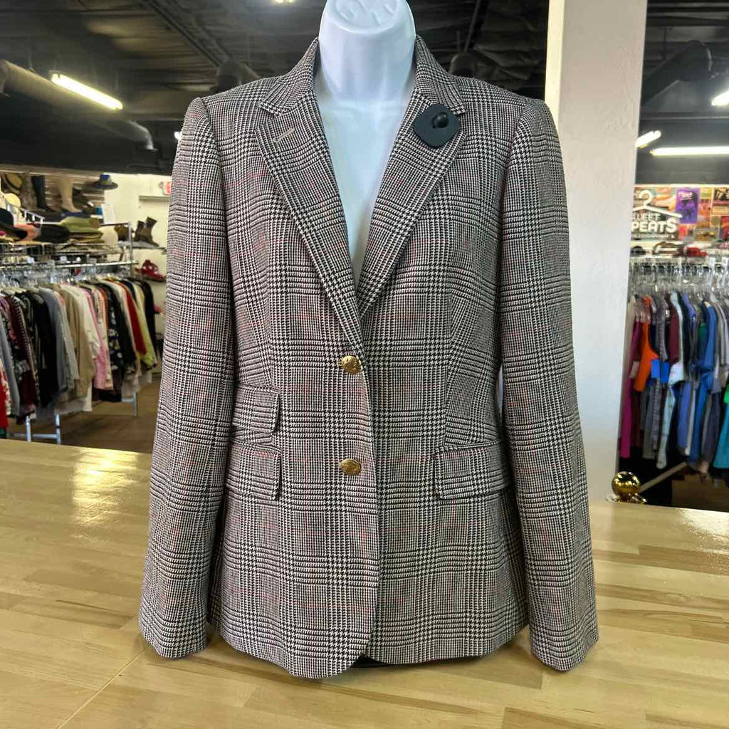 J. Crew Size 6 Brown Preloved Blazer