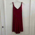 Adore Size M Red & Beige Preloved Dress