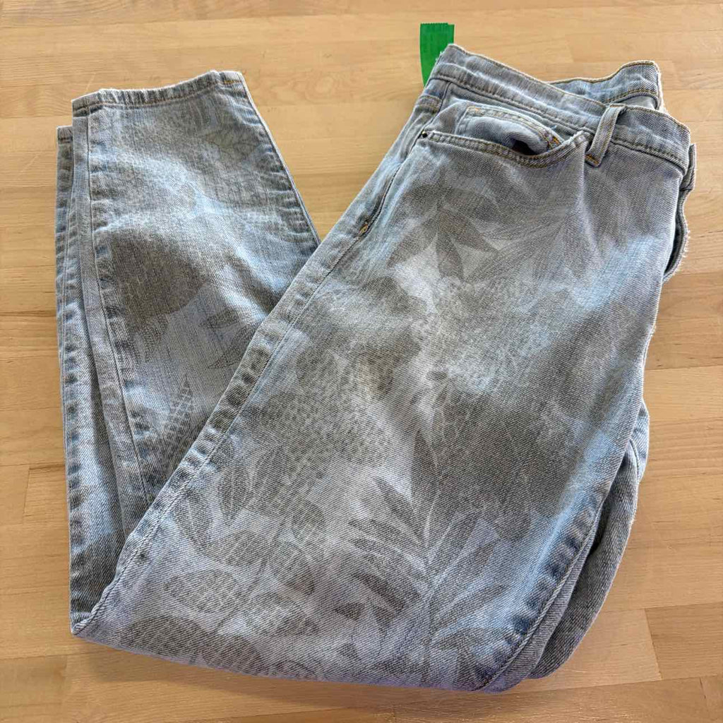 Current Affair Size 0 Denim Faille Preloved Jeans