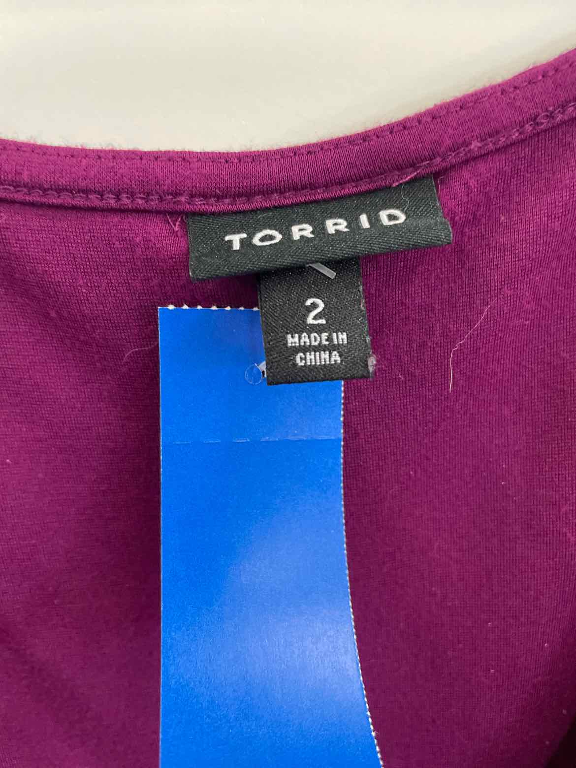 Torrid Size 2 Purple Dress