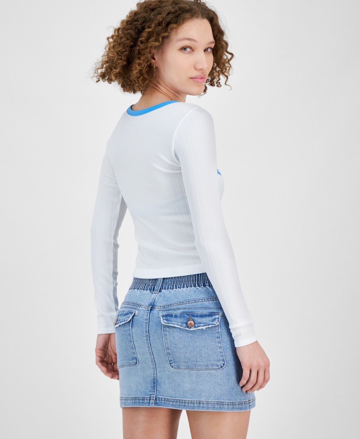 Planet Heart Size L Seamless Graphic Long Sleeve