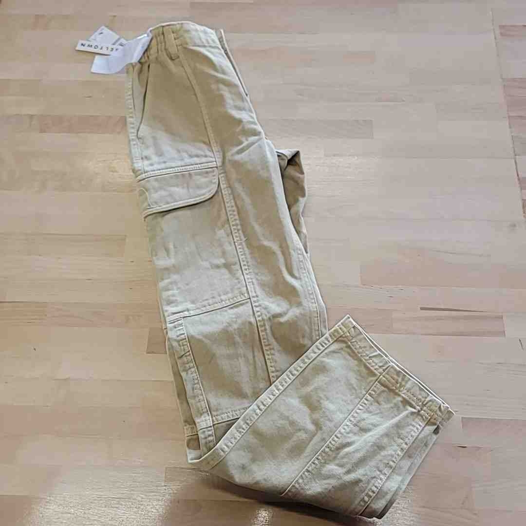 Tinseltown Juniors' Baggy Denim Cargo Jeans