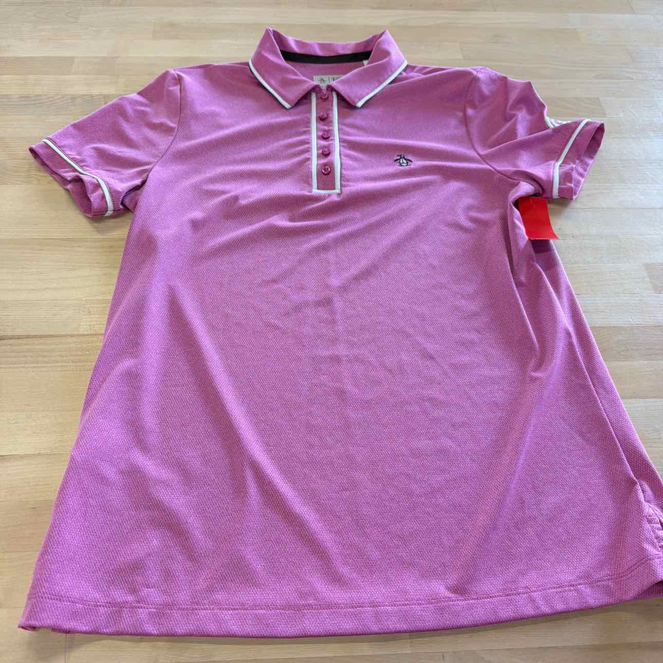 Penguin Size M Pink Preloved Polo