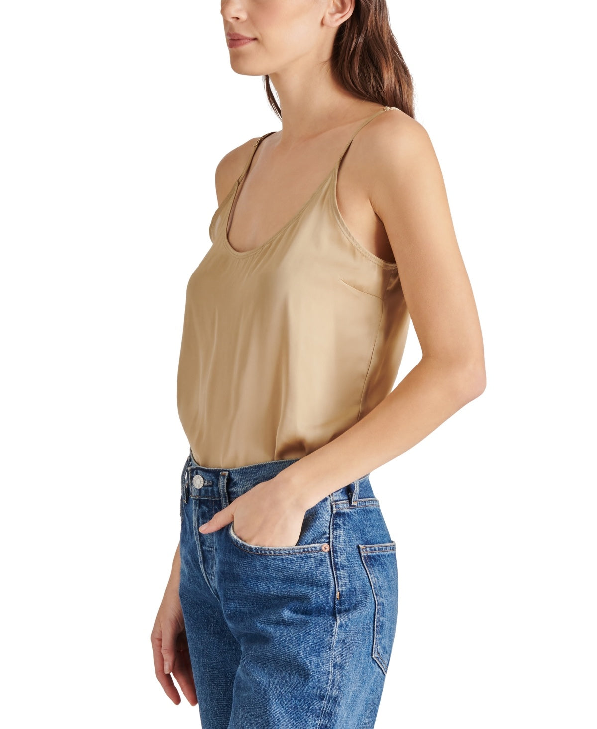 Steve Madden Size M Emersyn Sleeveless Scoop-Neck Bodysui